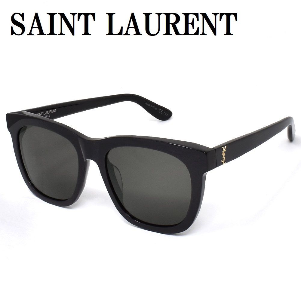 国内正規品 サンローラン SAINT LAURENT 56 SL565K SLIM 002 サングラス アジアンフィット アイウェア 眼鏡 UVカット 紫外線カット メンズ レディース ブラック ハバナ