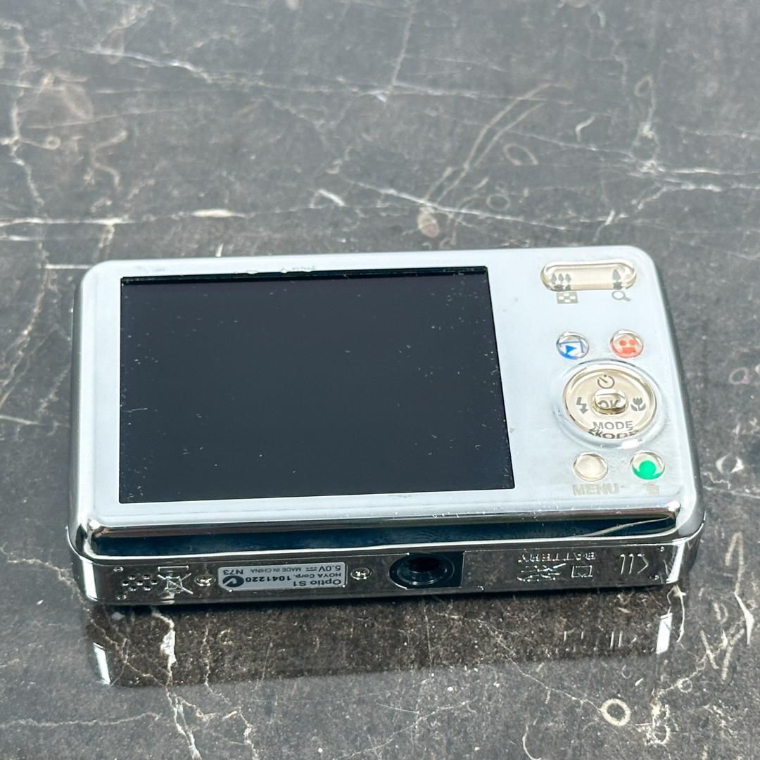 【美品】Pentax Optio S1 SR シルバー　動作確認済み 美品】Pentax Optio S1 SR シルバー◎ - メルカリ