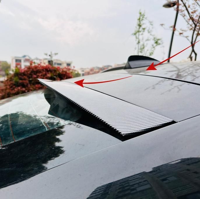 トヨタ プリウス 専用設計リアウイングスポイラー ZVW30 ZVW51 白×黒