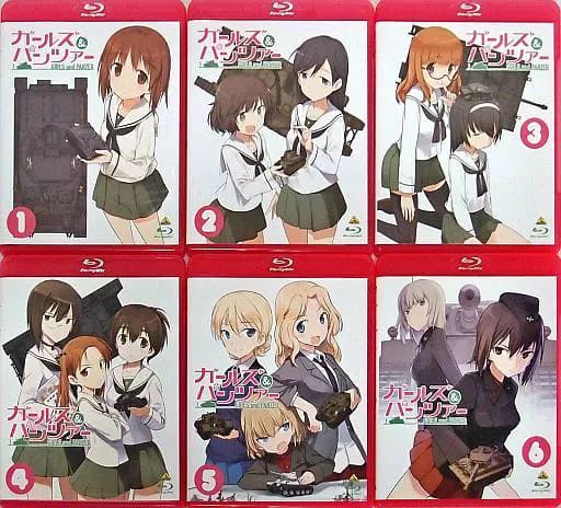 未開封含 Blu-ray ガールズ&パンツァー 初回限定生産 全6巻 未開封含 Blu-ray ガールズ&パンツァー 初回限定生産 全6巻