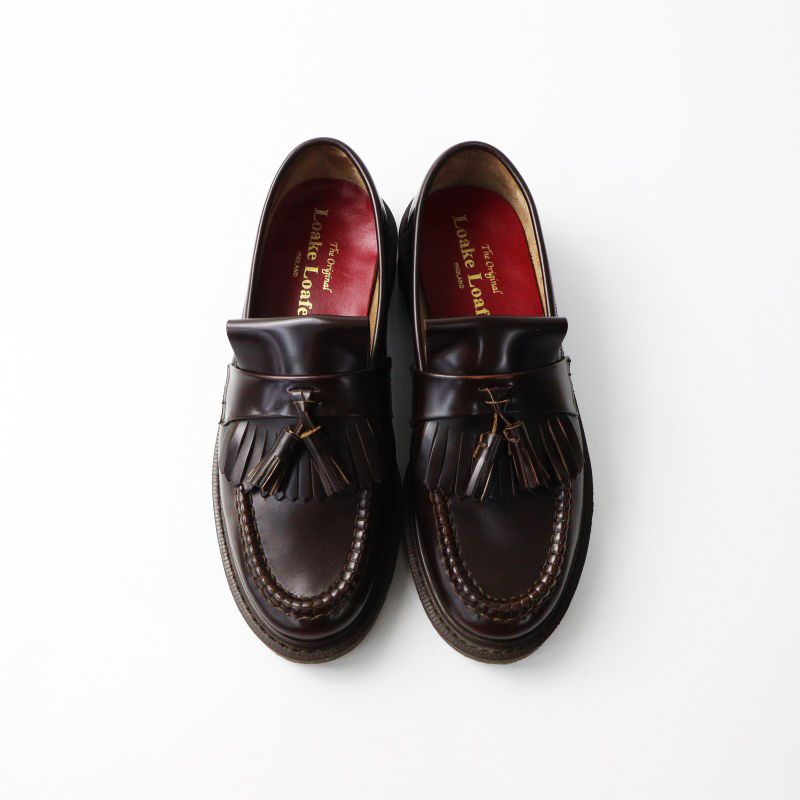 極美品 ローク Loake 623Bt BRIGHTON ブライトン ガラスレザー