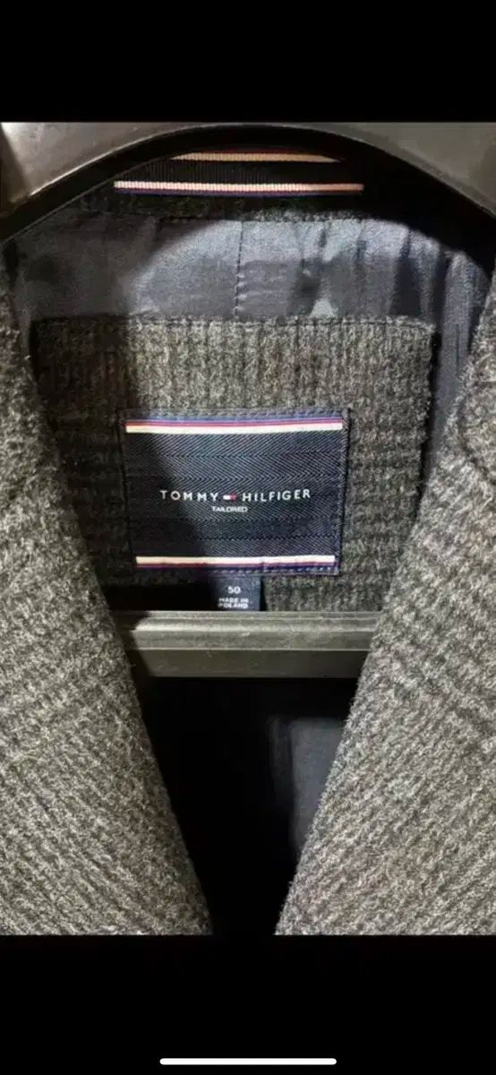 トミーヒルフィガー チェックコート