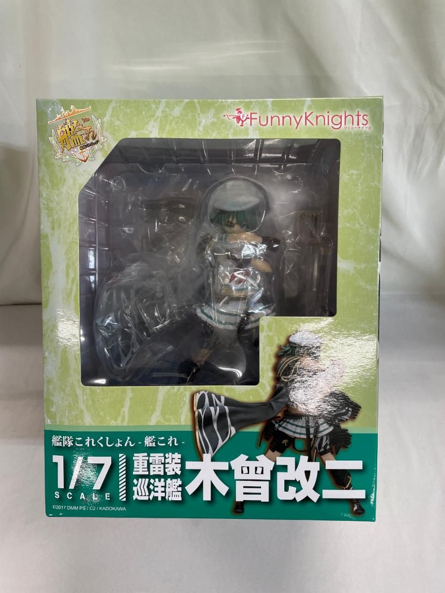【未開封】ファニーナイツ 艦隊これくしょん -艦これ- 木曾改二 1/7スケール PVC製 塗装済み 完成品フィギュア＊同梱不可