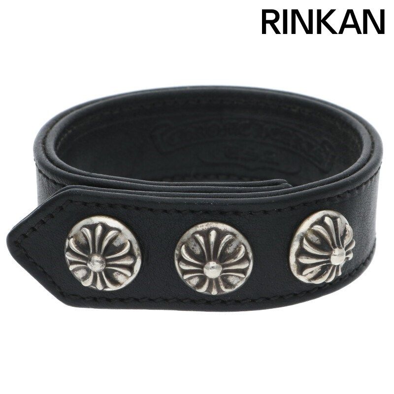 クロムハーツ 3BTN/2SNP/クロスボール3ボタン2スナップ レザー