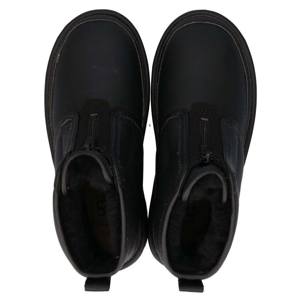 UGG ブラック ムートンブーツ ベルクロストラップ UGG ブラック ムートンブーツ ベルクロストラップ UGG ブラック