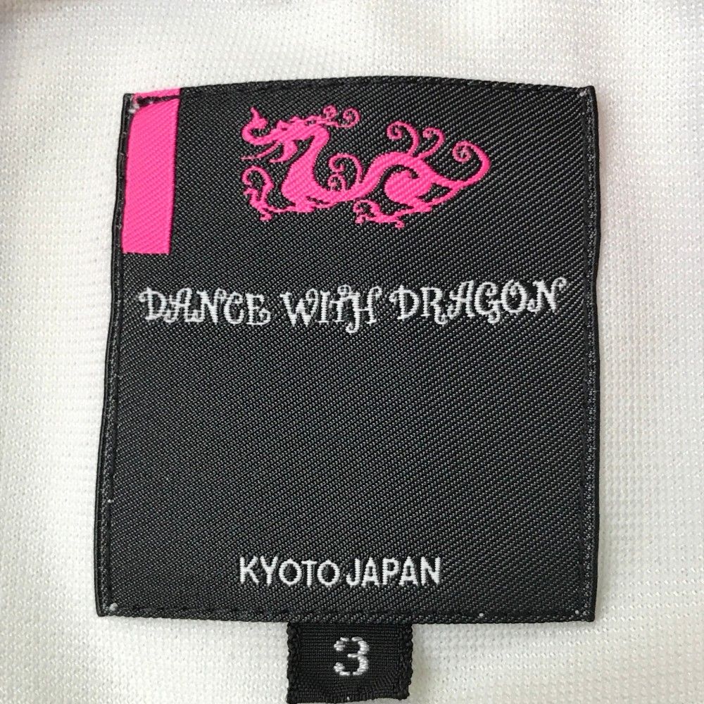 サイズ：3 DANCE WITH DRAGON ダンスウィズドラゴン ジップ