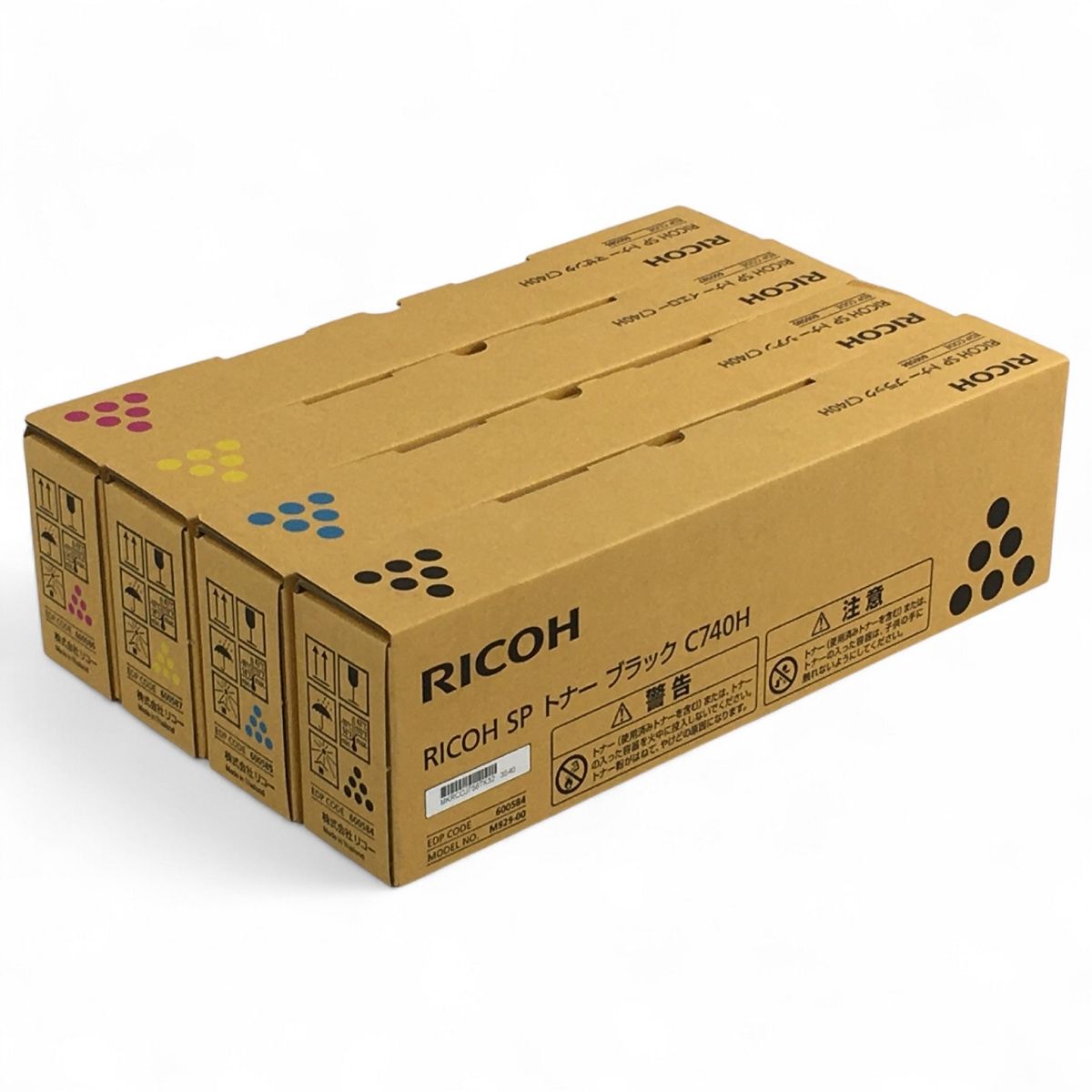 ♥ RICOH リコー C740H SP トナー 4色セット ブラック シアン マゼンタ イエロー N10553313