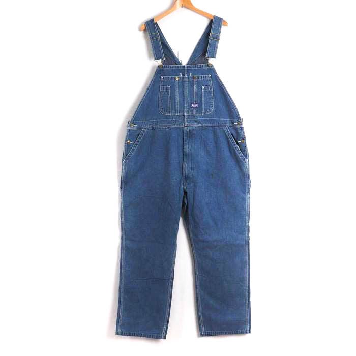 BIG SMITH デニムオーバーオール/サロペット 古着/実寸W42L27 BIG SMITH デニムオーバーオール/サロペット 古着/実寸W42L27
