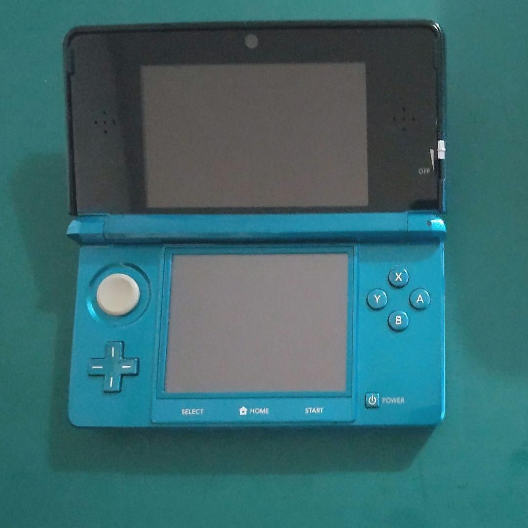 ニンテンドー3DS - F88【中古・良品】Nintendo 3DS Aqua Blue 充電器SD付き F88【中古・良品】Nintendo 3DS Aqua Blue 充電器SD付き 1025