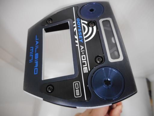 オデッセイ Ai-ONE JAILBIRD MINI DB 33インチ パター PT STROKE LAB 90 スチール フレックスその他 メンズ 男性用 右利き 右用 Dランク ゴルフクラブ