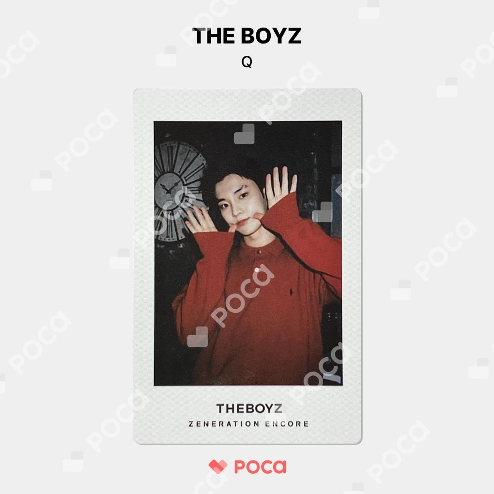 THE BOYZ キュー トレカ THE BOYZ 2ND WORLD TOUR : ZENERATION