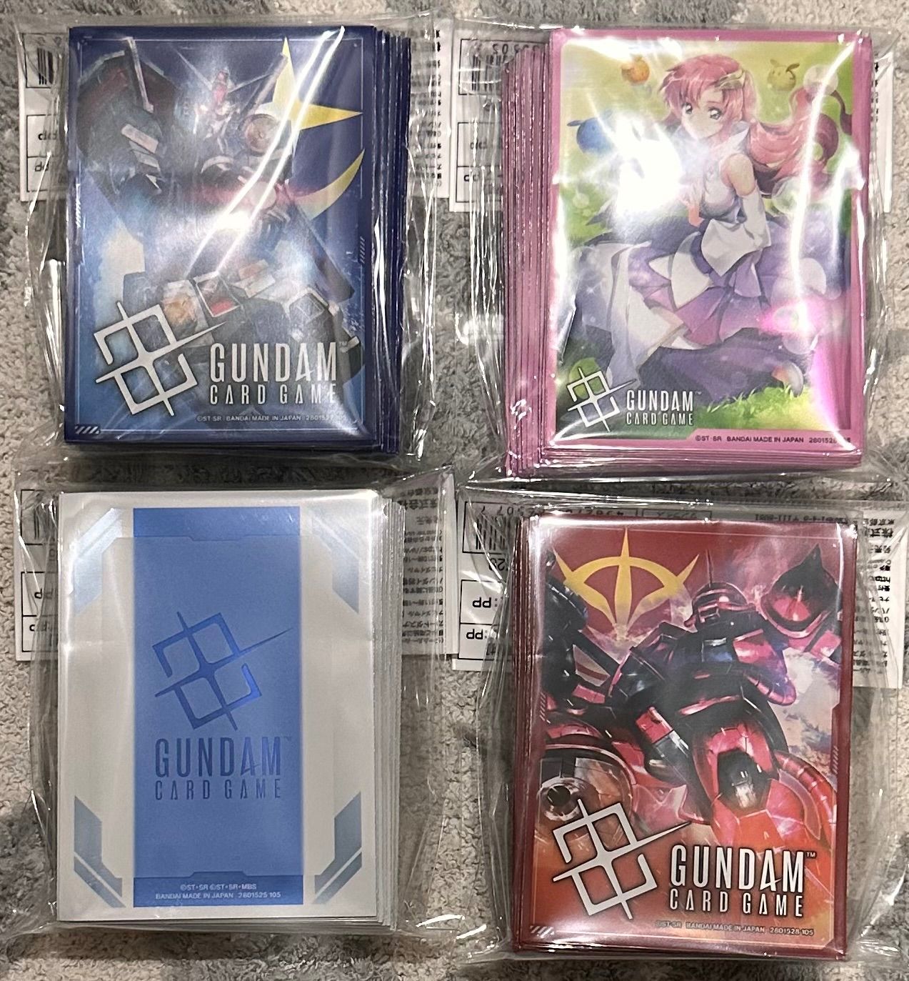 オフィシャルカードスリーブ 01 | GUNDAM CARD GAME 公式サイト