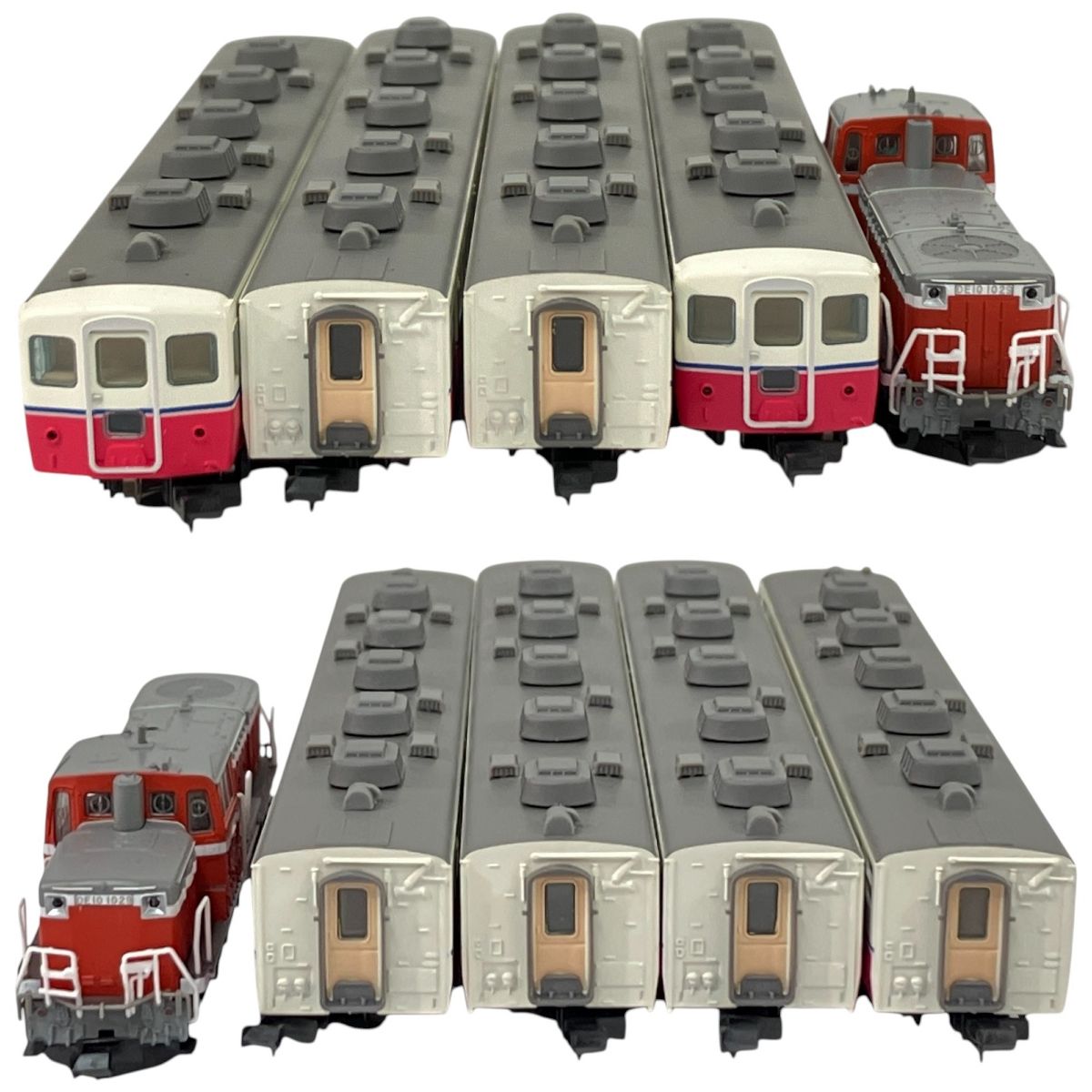 【A8635】DE10＋14系「リゾート'88白馬」５両セット Amazon.co.jp: %A8635DE10＋14系「リゾート'88白馬」5両セット