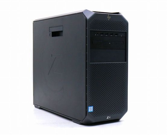 hp Z4 G4 Workstation Xeon W-2125 4GHz 32GB 256GB(新品NVMe SSD)+1TB(HDD) Quadro P1000 DVD+-RW Windows11 Pro 64bit 中古