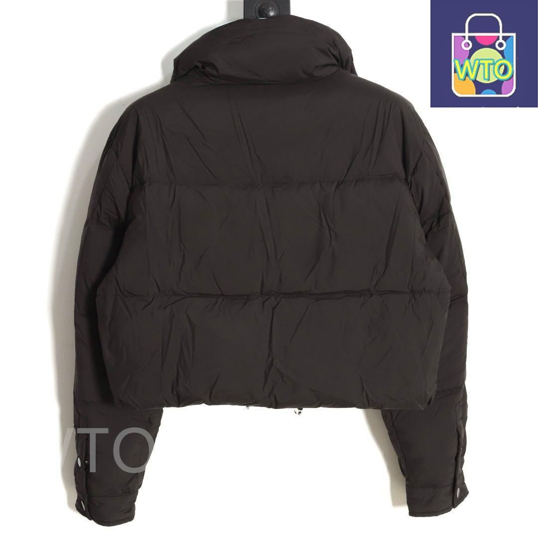 クロップド丈 黒｜