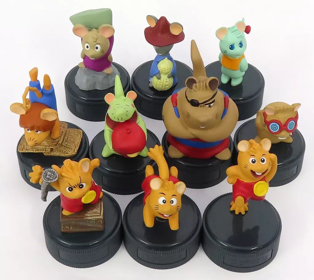 大注目 中古】ペットボトルキャップ ノーマル彩色10種セット 「ガンバの ミリタリー