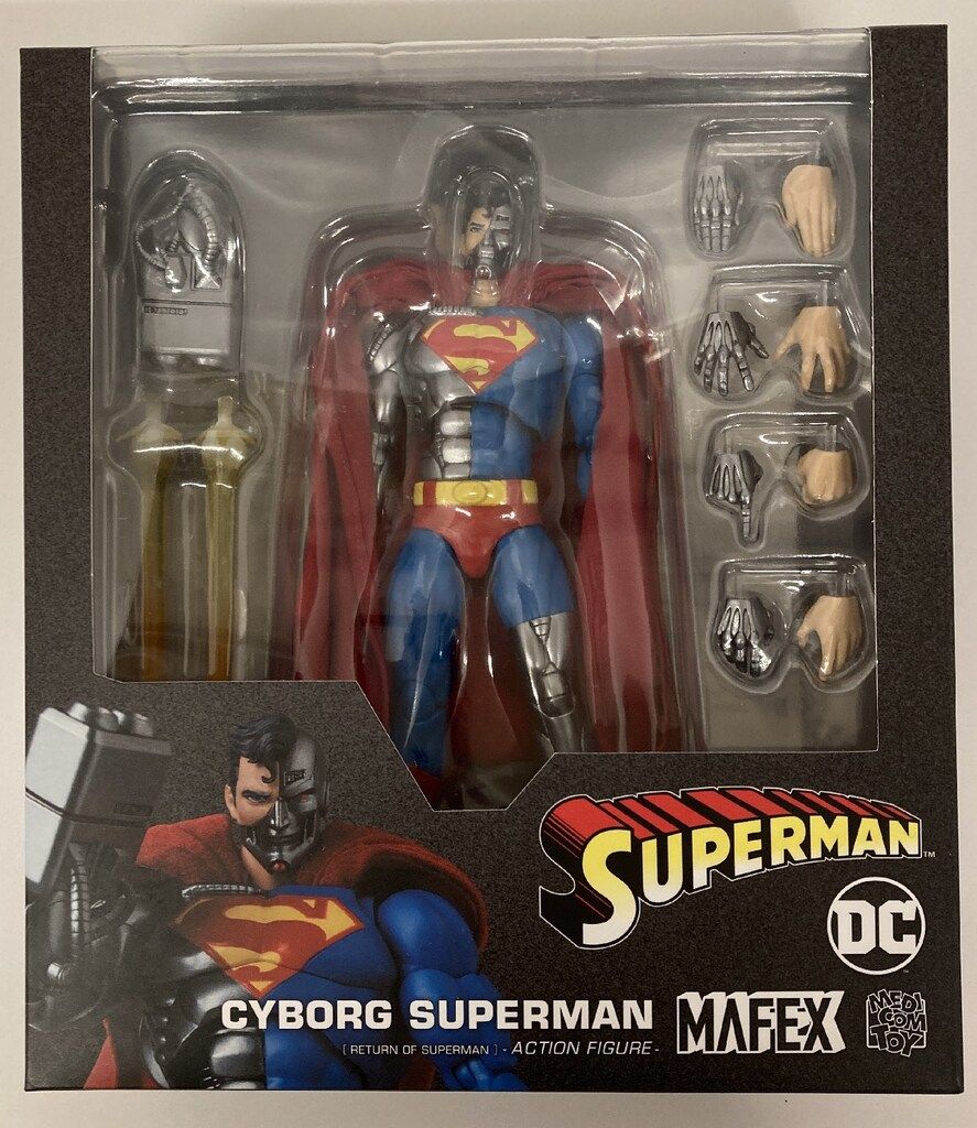 メディコム トイ MAFEX CYBORG SUPERMAN (RETURN OF SUPERMAN) 164