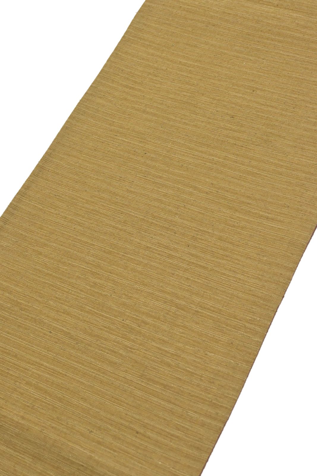 袋帯　野蚕糸　ムガシルク　全通柄　正絹 両面袋帯 正絹】野蚕糸｜アッサム原産 ムガ繭使用｜全通柄｜お