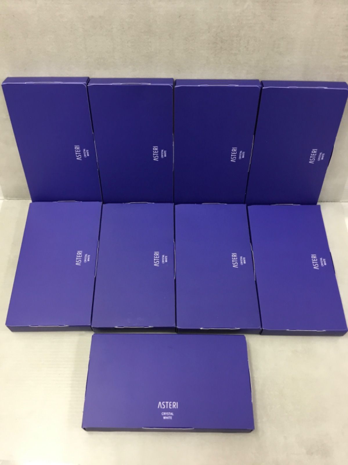 D404 ARROWS ASTERI クリスタルホワイト ファンデーション 5g×5本 9個セット