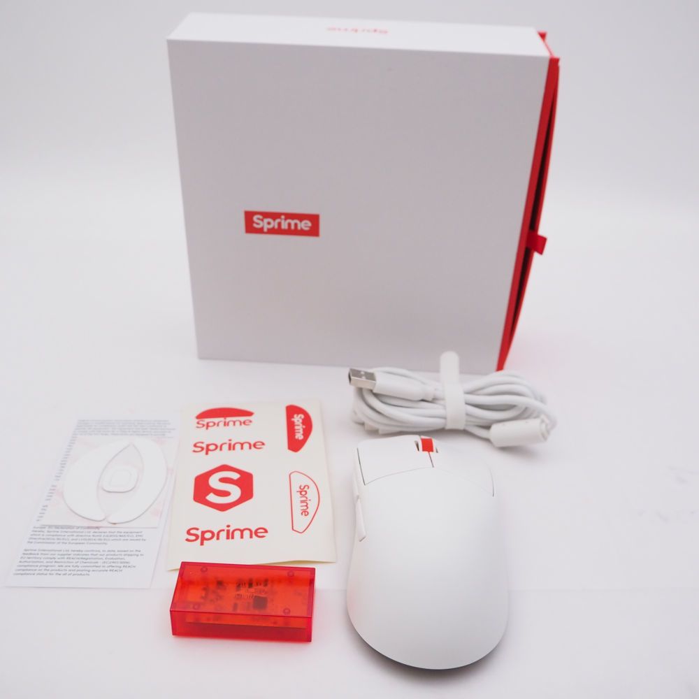 Sprime スプライム PM1 wireless gaming mouse ワイヤレスゲーミングマウス 無線 eスポーツ ゲーム HM797