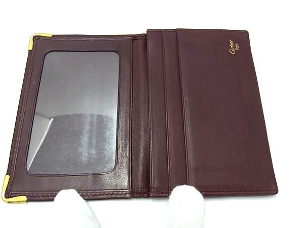 Cartier カルティエ マストライン レザー カードケース カード