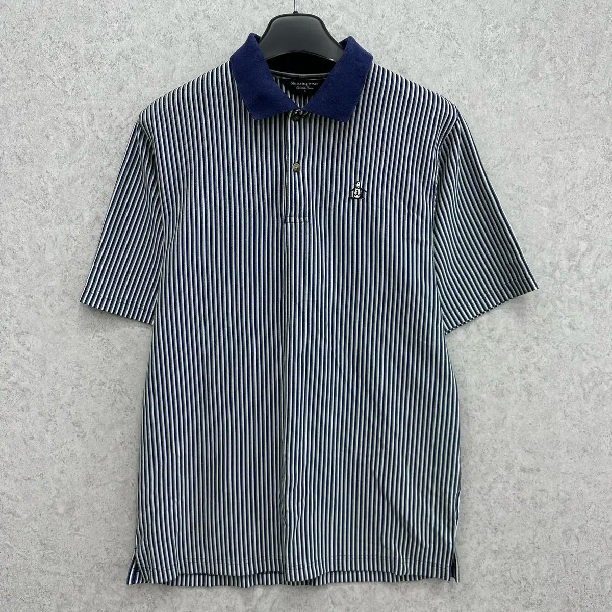 100 MUNSINGWEAR(マンシングウェア) ゴルフ メンズ 半袖 ポロTシャツ