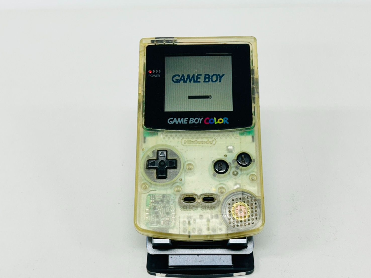 【ストリート】動作確認済ゲームボーイカラー クリア本体 マリオバージョン ゲームボーイカラー クリア 動作確認済み ストリート】動作確認済