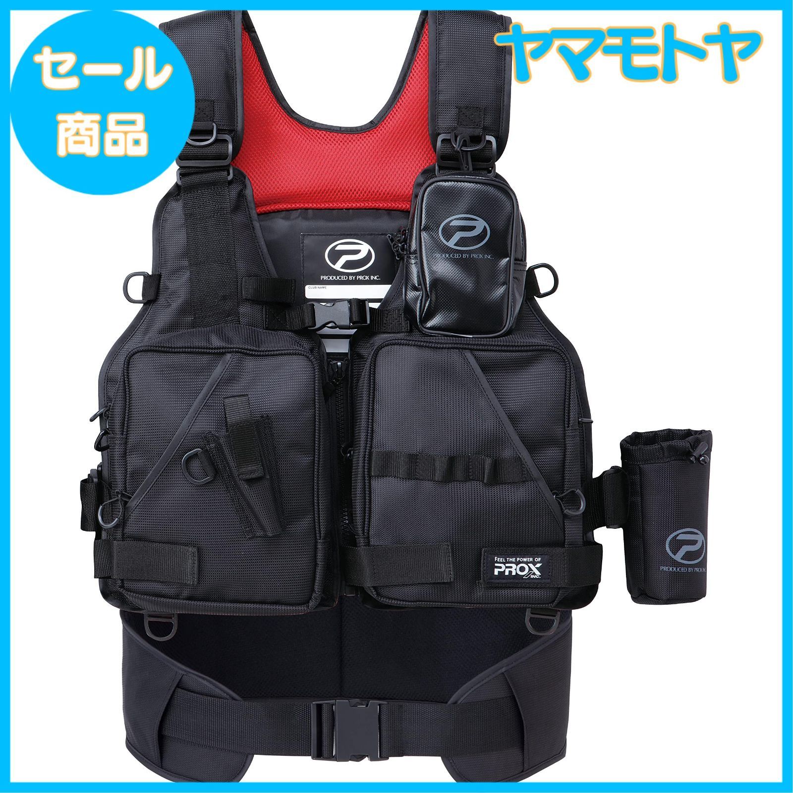 プロックス フローティングゲームベスト 大人用S(ブラック/グレイ) PX399SKG グレイ 大人用S プロックス フローティングゲームベスト 大人用S(ブラック⁄グレイ