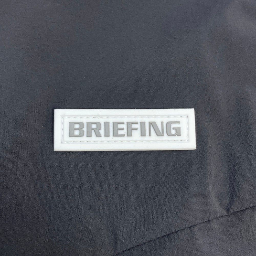 サイズ：M BRIEFING GOLF ブリーフィング ジップベスト グレー系
