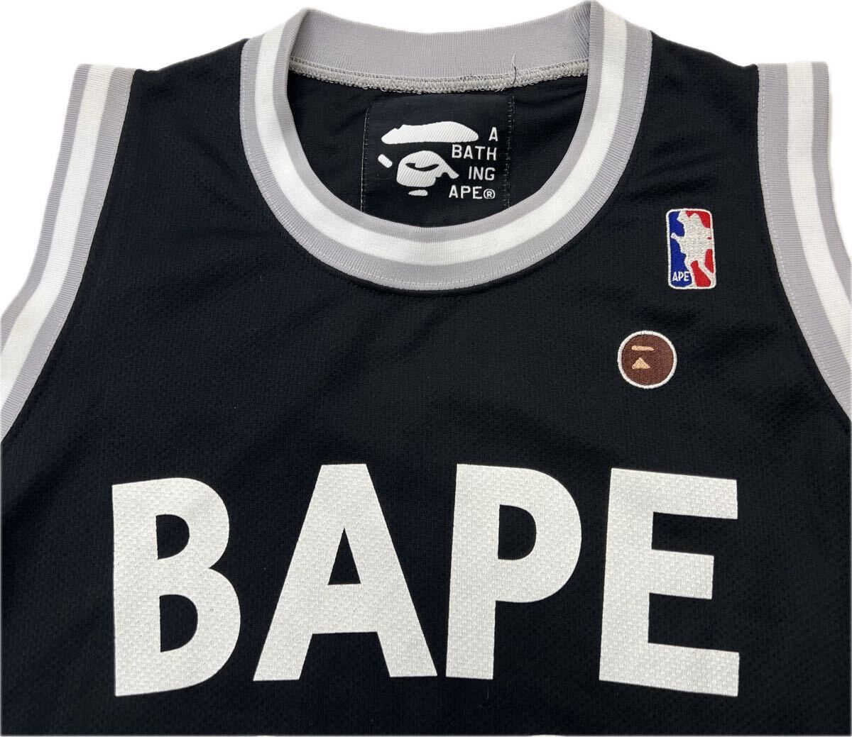 A BATHING APE ☆ 初期 エイプ バスケ タンクトップ ユニフォーム NBA  