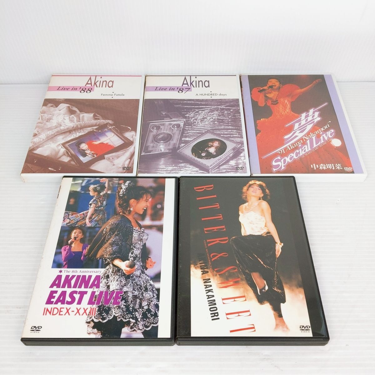 中古品】中森明菜 5.1 オーディオ・リマスター DVDコレクション