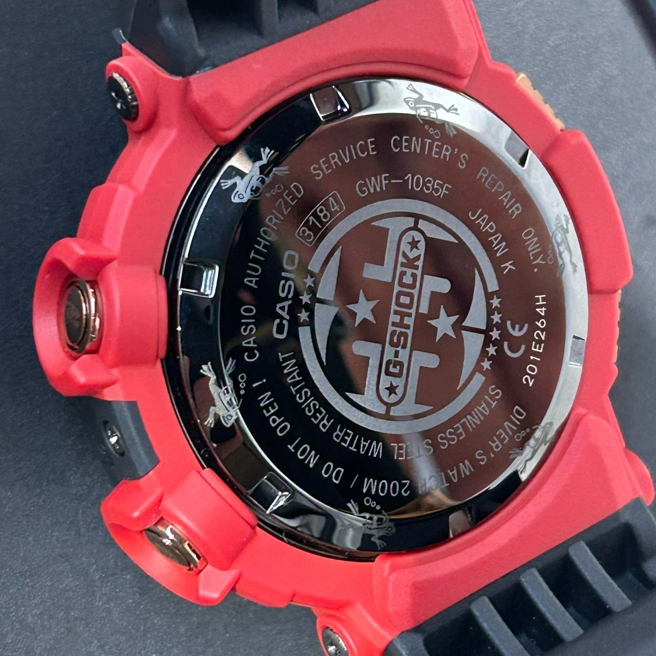 G-SHOCK フロッグマン 35th Anniversary GWF-1035F-1JR マグマ