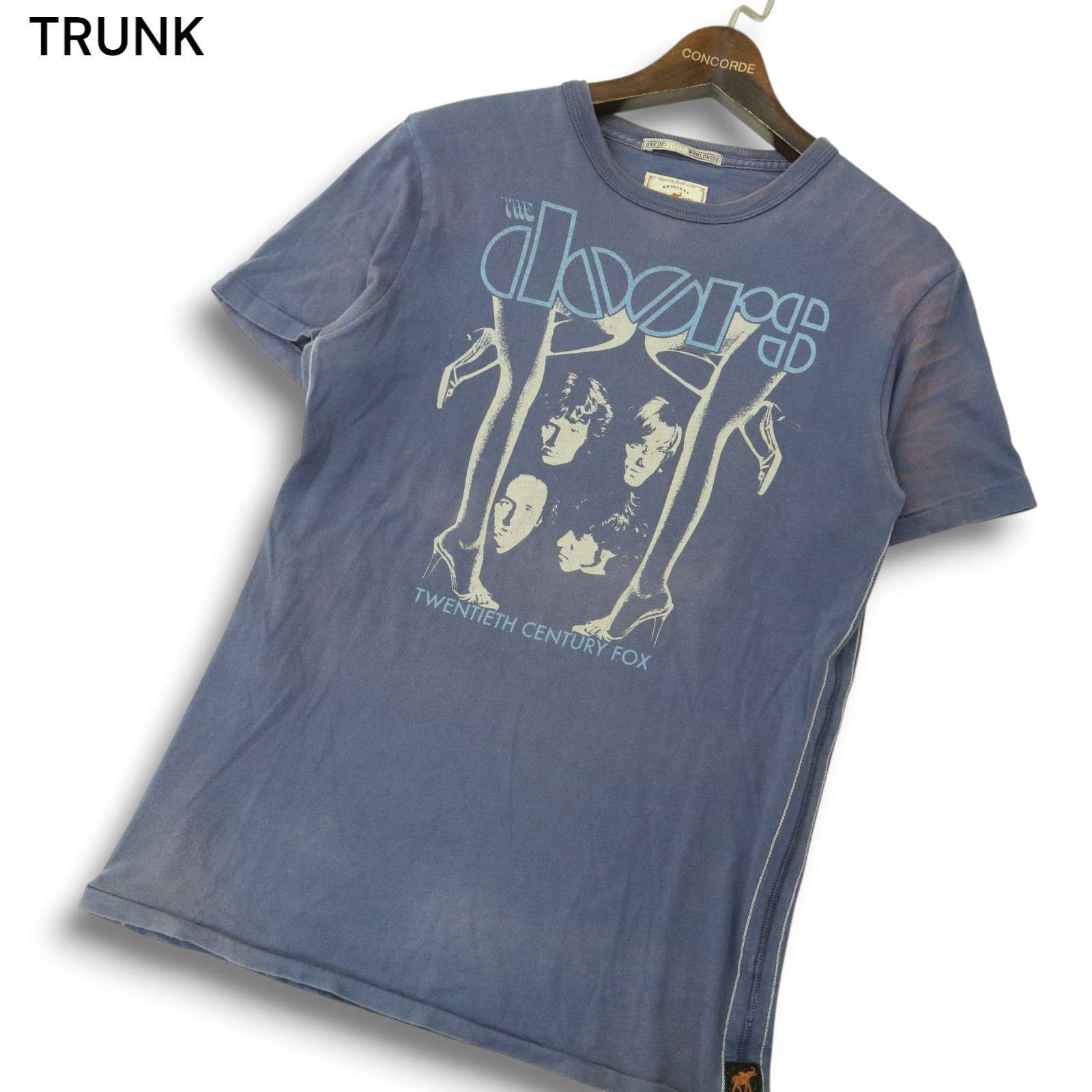 TRUNK SHOW トランクショー 春夏 The Doors☆ USED加工 プリント 半袖 