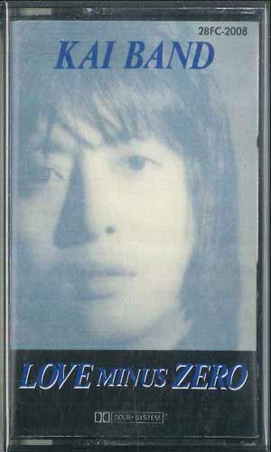 Cassette 甲斐バンド Love Minus Zero 28FC2008 FUNHOUCE /00110