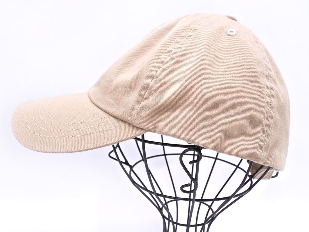 ラルフローレン　ロゴ刺繍キャップ　ベージュ Ralph Lauren ポロラルフローレン キャップ 帽子 ロゴ刺繍