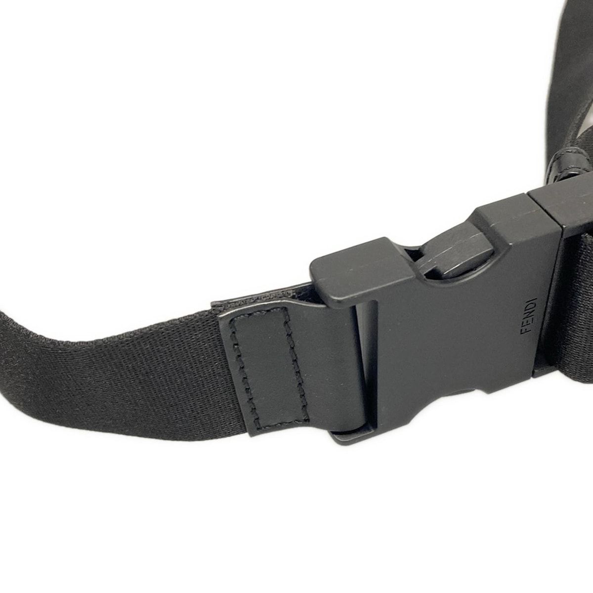 FENDI フェンディ ウエストポーチ ズッカ柄 7VA434 黒 DECORATOM_COM_BR