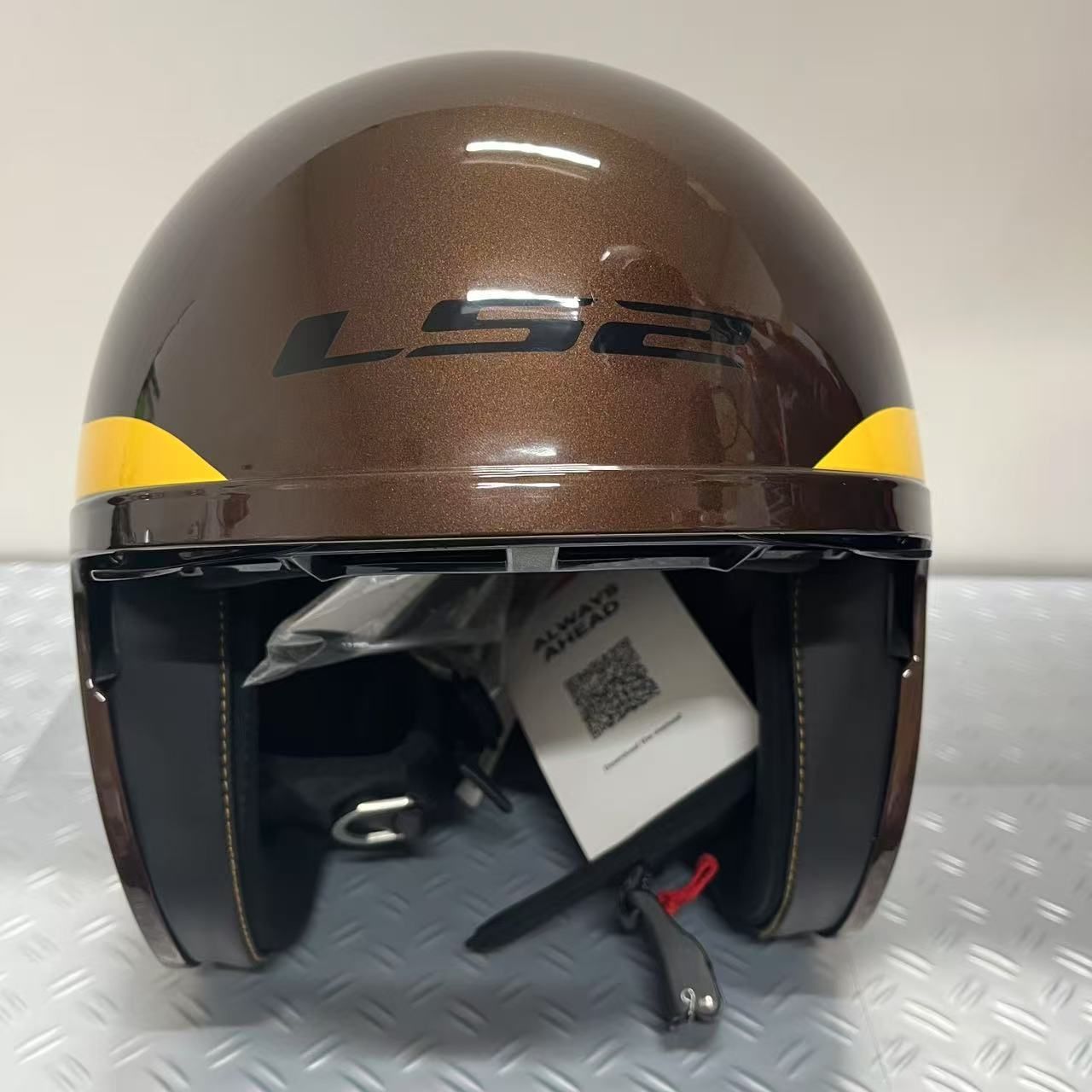 展示品・３営業日以内発送LS2　SPITFIRE　BROWN ORANGE YELLOW　Lサイズ