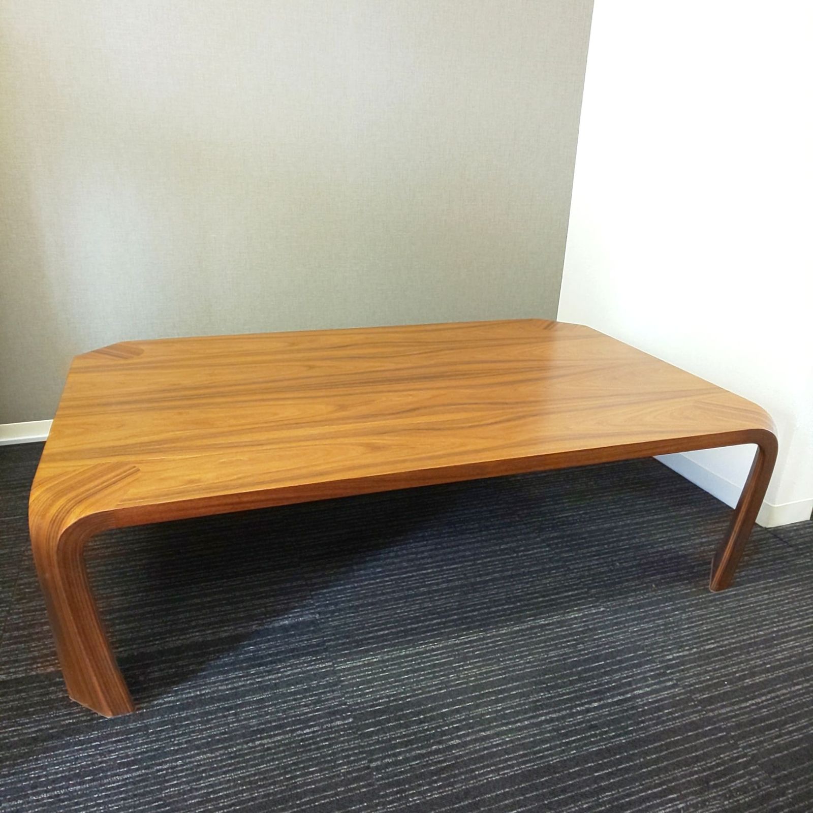 直付け柱 クローム ダブル11mm厚 H90cm 61-48-13-4