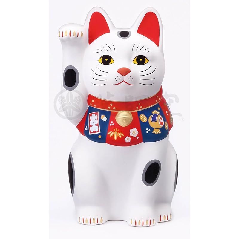 大五郎窯 サル 置物 白磁 オブジェ 縁起物 陶製 大五郎窯 サル 置物