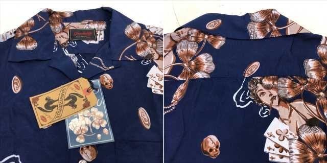 中古】 ギャングスタービル GANGSTERVILLE SHAMROCK LADY 半袖