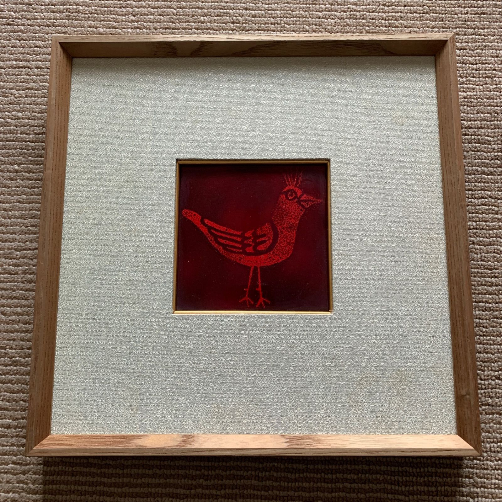 七宝額 佐野寛作 鳥 - メルカリ