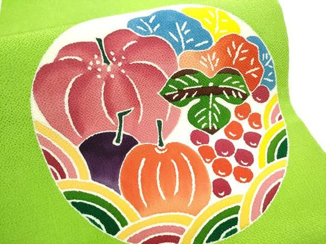 平和屋着物○九寸開き名古屋帯 型染め 成物 正絹 逸品 CAAY9619hy