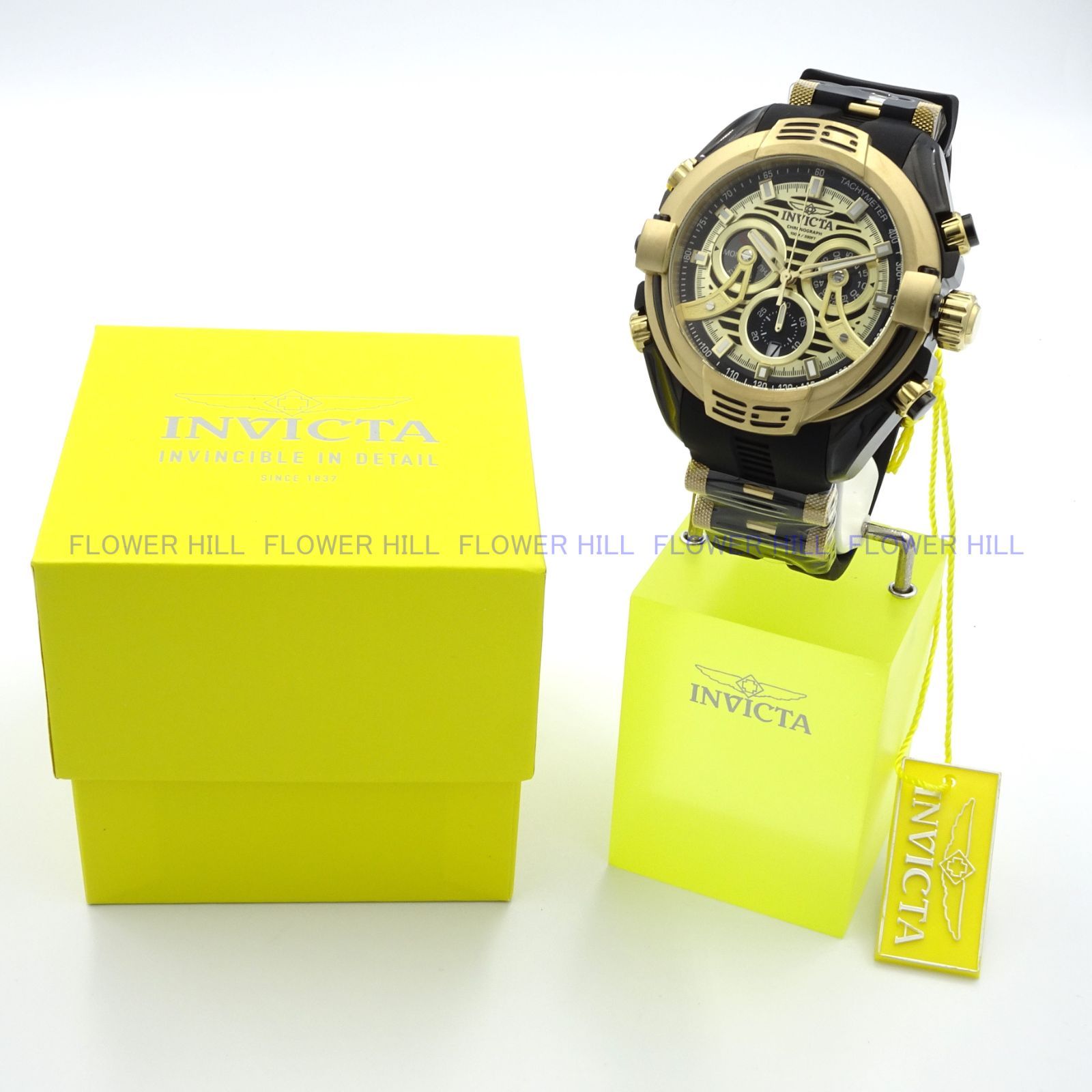 INVICTA インビクタ 腕時計 メンズ S1 RALLY 37532 ブラック・ゴールド