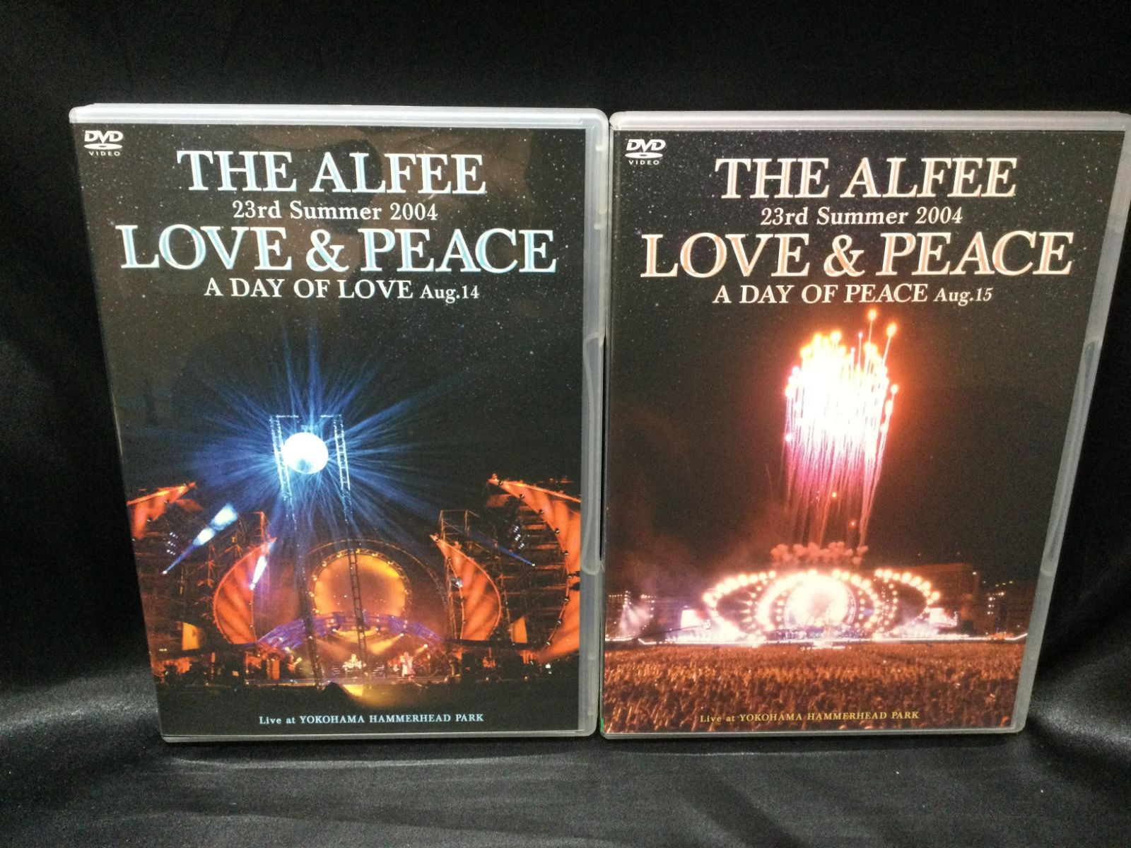 THE ALFEE DVD LOVE & PEACE 2004 DVD 2DAYS THE ALFEE 23rd 2004 THE ALFEE DVD LOVE & PEACE 2004 DVD 2DAYS THE ALFEE 23rd 2004