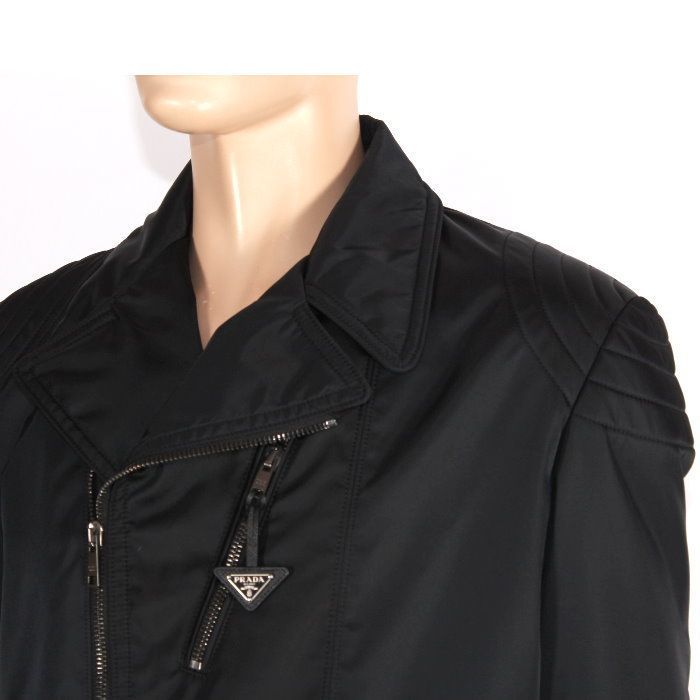 PRADA プラダ SGC014 S221 1WQ8 中綿入り ダブルライダース