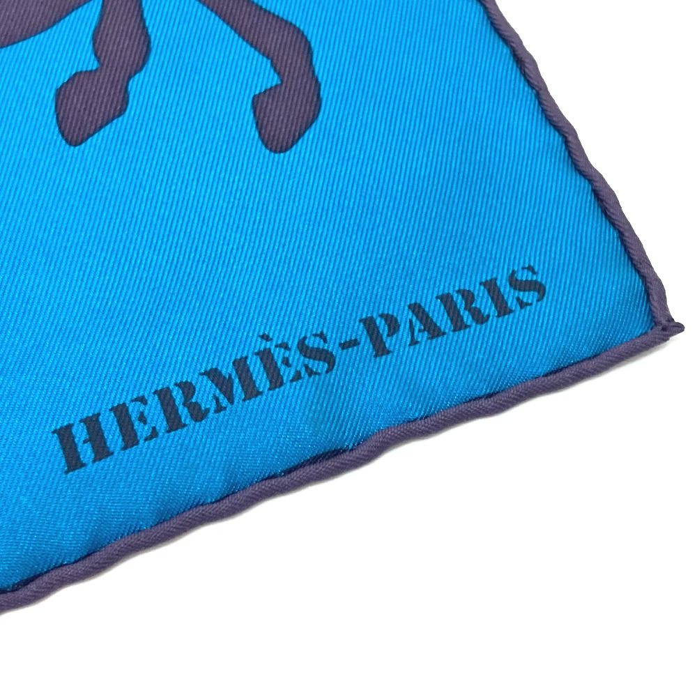 【美品】HERMES スカーフ カレ90 エクスリブリス カモフラージュ エルメス カレ90 エクスリブリスのカモフラージュ スカーフ