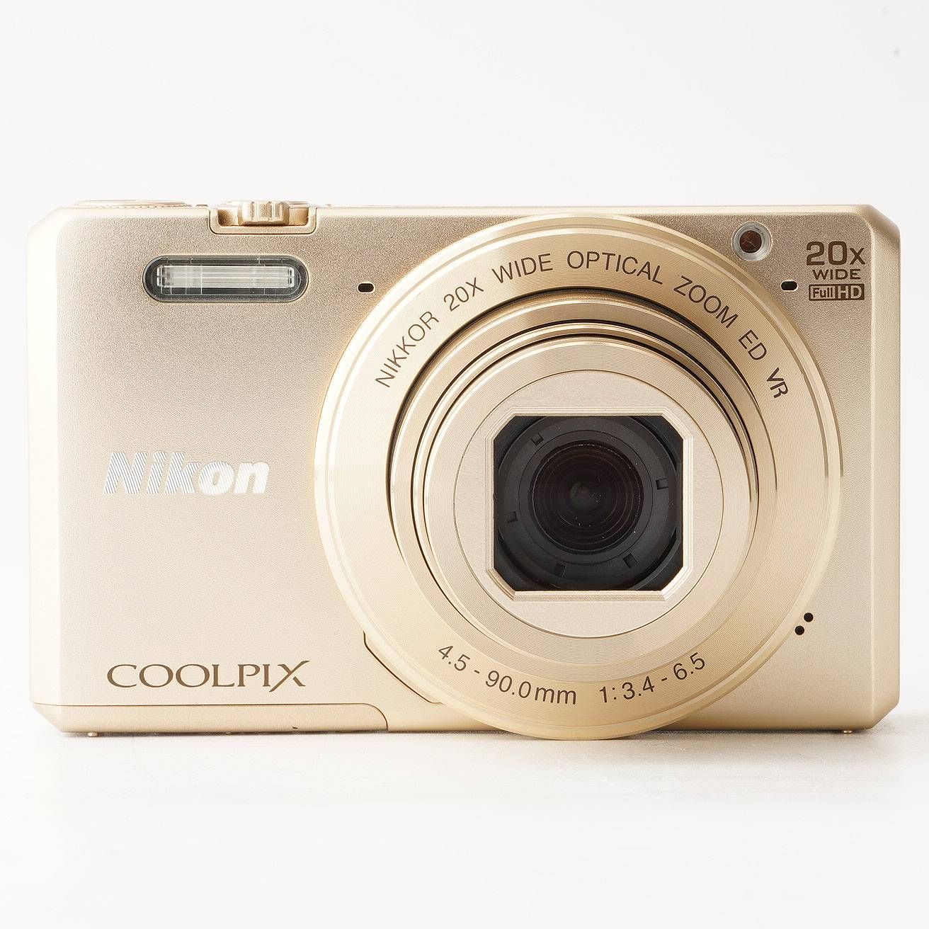 ニコン Nikon COOLPIX S 7000 ゴールド 20 x OPTICAL ZOOM
