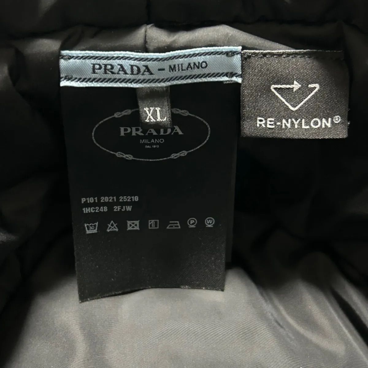 限定美品】PRADA プラダ ナイロンバケットハットXL オンアイス - メルカリ