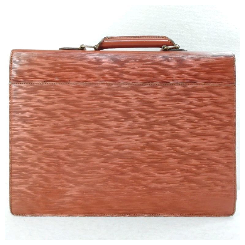 中古】LOUIS VUITTON エピ M54413 ケニアブラウン セルヴィエット 