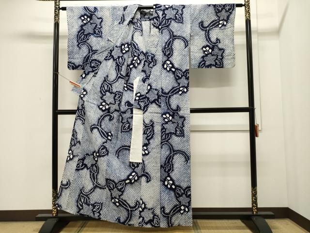 平和屋着物∴夏物　浴衣　綿紅梅　金魚　綿　逸品　DAAV7319cd 平和屋着物∴夏物 浴衣 綿紅梅 金魚 綿 逸品 DAAV7319cd